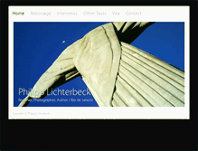 Tablet Screenshot of philipp-lichterbeck.com